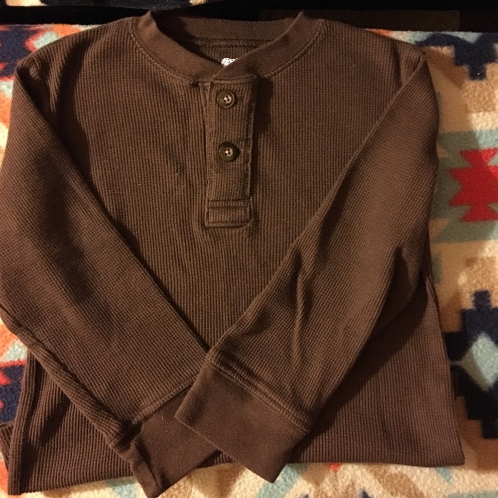 Brown thermal shirt